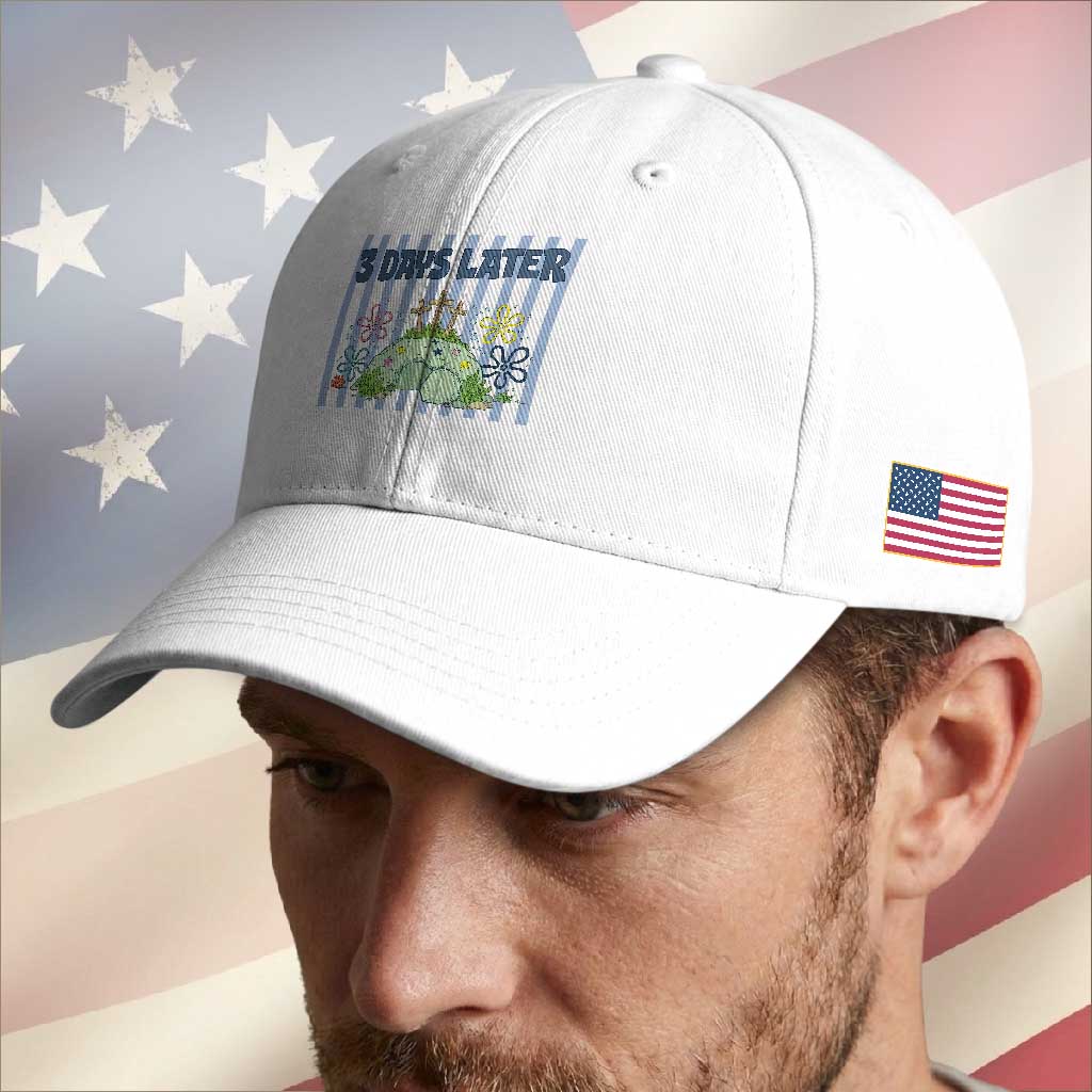 3 Days Later Baseball Cap Funny Easter Christian Faith Meme TS14 Print Your Wear