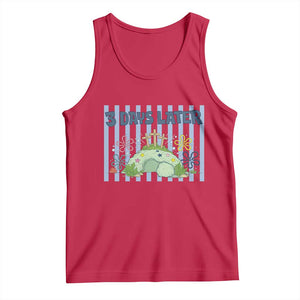 3 Days Later Tank Top Funny Easter Christian Faith Meme TS14 Red Print Your Wear