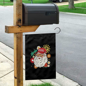 USA 250th Anniversary Santa Christmas In July Garden Flag TS14 Print Your Wear