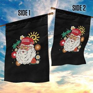USA 250th Anniversary Santa Christmas In July Garden Flag TS14 Print Your Wear