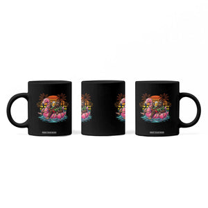 Funny Bigfoot Drinking Beer Christmas in July Coffee Mug TS14 Print Your Wear