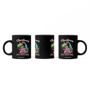 Christmas in July Santa Coffee Mug Palm Tree Beach Summer Hawaii TS14 Print Your Wear