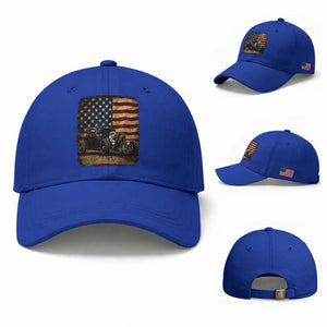1932 American Classic Hot Rod US Flag 4th of July Baseball Cap TS14 Baseball Cap Universal Fit Royal Blue Print Your Wear