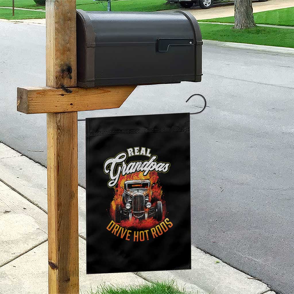 Real Grandpas Drive Hotrods Garden Flag Vintage 1932 Hotrod TS14 Print Your Wear