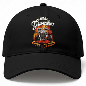 Real Grandpas Drive Hot Rods Baseball Cap Vintage 1932 Hot Rod TS14 Print Your Wear