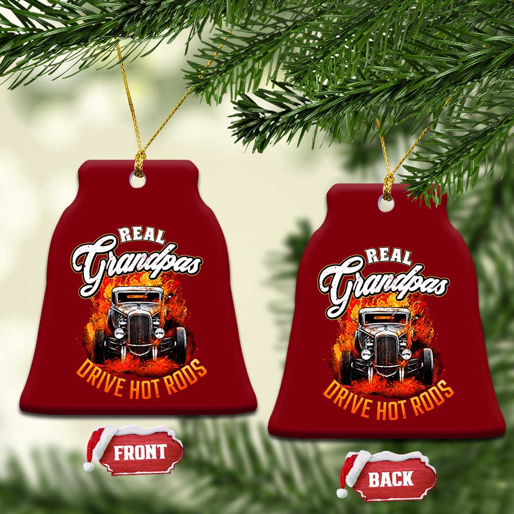 Real Grandpas Drive Hotrods Ceramic Ornament Vintage 1932 Hotrod TS14 Print Your Wear