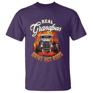 Real Grandpas Drive Hotrods T Shirt Vintage 1932 Hotrod TS14 Purple Print Your Wear