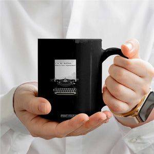 Funny Typewriter Coffee Mug I Am An Author What Is Your Superpower TS14 Print Your Wear