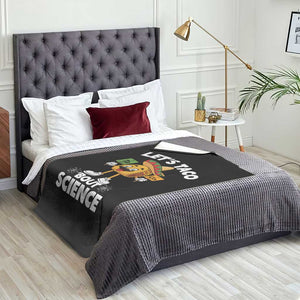Funny Science Taco Pun Throw Blanket Let Is Taco Bout Science TS14 Print Your Wear