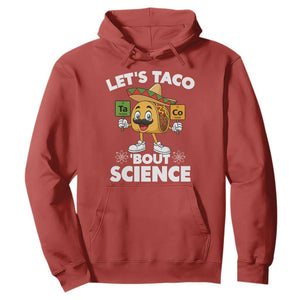 Funny Science Taco Pun Hoodie Let Is Taco Bout Science TS14 Red Print Your Wear