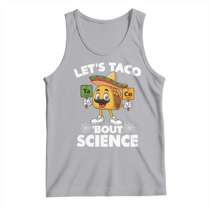 Funny Science Taco Pun Tank Top Let Is Taco Bout Science TS14 Athletic Heather Print Your Wear