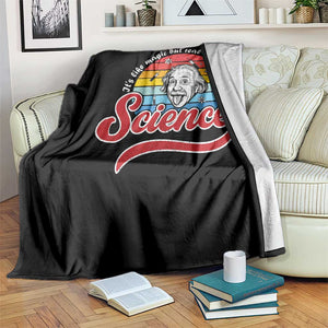 Science It Is Like Magic But Real Throw Blanket Funny Science Teacher TS14 Print Your Wear