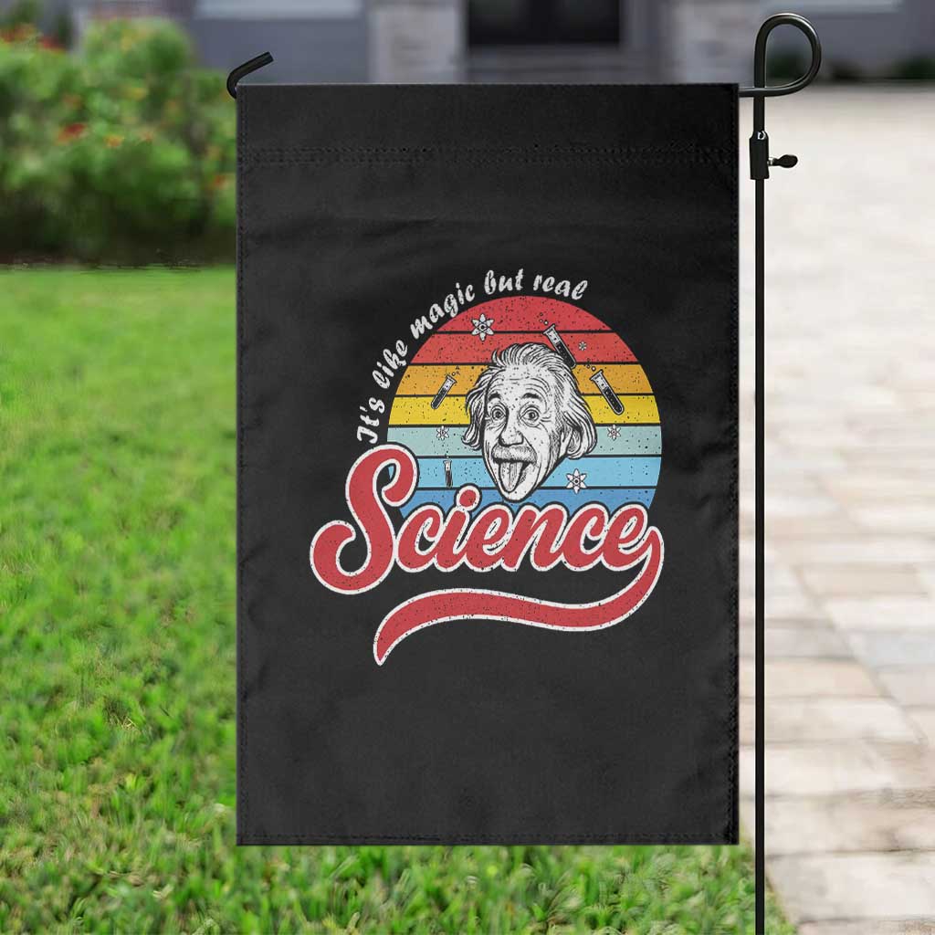 Science It Is Like Magic But Real Garden Flag Funny Science Teacher TS14 Print Your Wear