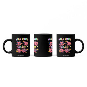 Kiss Your Brain Coffee Mug Funny Teacher TS14 Print Your Wear