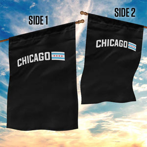 Sweet Chicago Flag Red Six Pointed Stars Garden Flag TS14 Print Your Wear