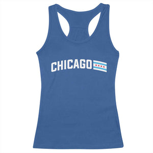 Sweet Chicago Flag Red Six Pointed Stars Racerback Tank Top TS14 Royal Blue Print Your Wear