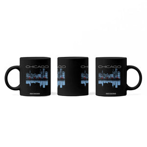 Chicago City Skyline Night Lights Coffee Mug TS14 Print Your Wear