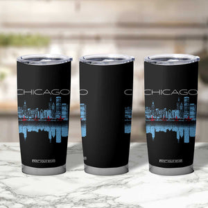 Chicago City Skyline Night Lights Tumbler Cup TS14 Print Your Wear