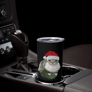 Watermelon Cat Christmas Tumbler Cup Funny Silly Kitten Meme TS14 Print Your Wear