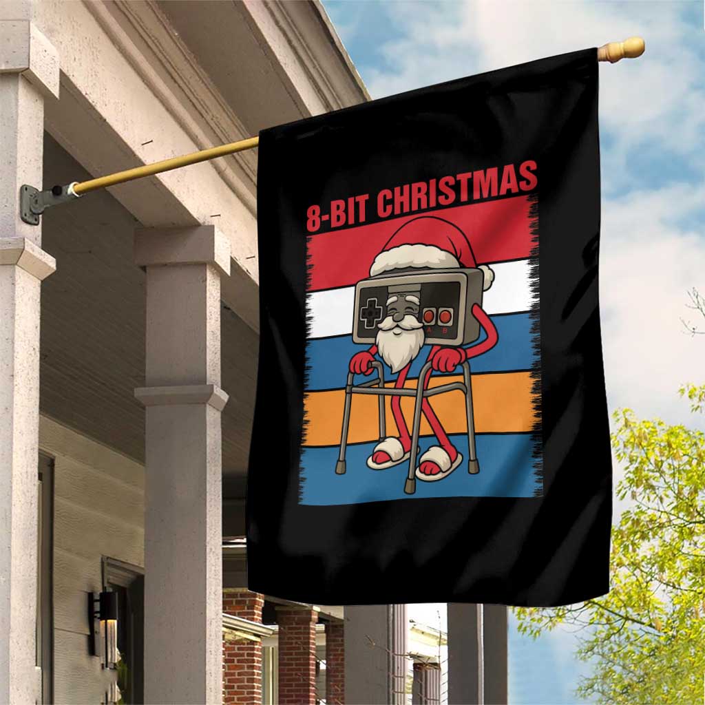 Funny Old Gamer Christmas Garden Flag Retro 80s 90s Video Game TS14 Print Your Wear