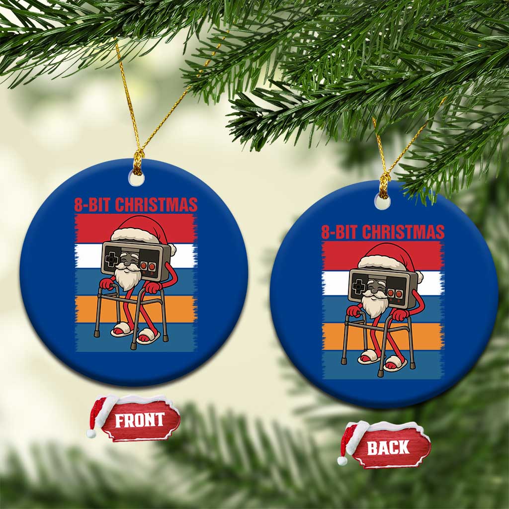 Funny Old Gamer Christmas Ceramic Ornament Retro 80s 90s Video Game TS14 1pc Blue Print Your Wear