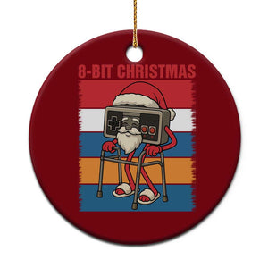 Funny Old Gamer Christmas Ceramic Ornament Retro 80s 90s Video Game TS14 1pc Red Print Your Wear
