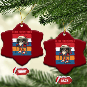 Funny Old Gamer Christmas Ceramic Ornament Retro 80s 90s Video Game TS14 Print Your Wear
