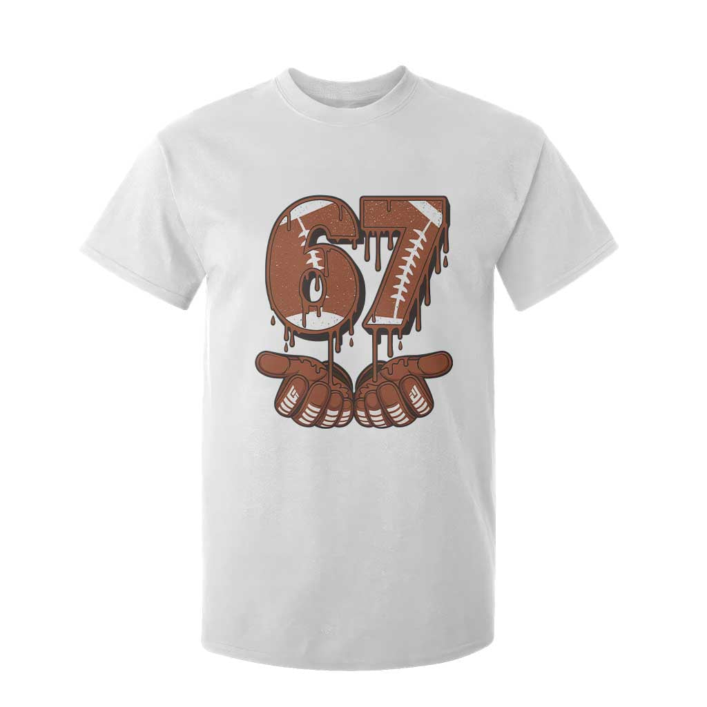 67 Six Seven T Shirt For Kid Funny Football Meme TS14 White Print Your Wear