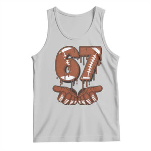 67 Six Seven Tank Top Funny Football Meme TS14 Ash Print Your Wear