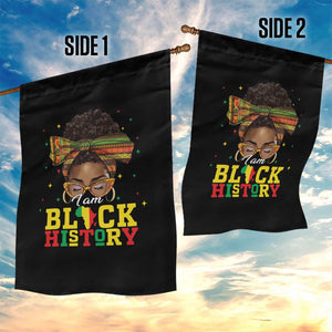 Black History Month Garden Flag Messy Pun Afro African American TS14 Print Your Wear