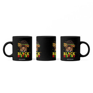 Black History Month Coffee Mug Messy Pun Afro African American TS14 Print Your Wear
