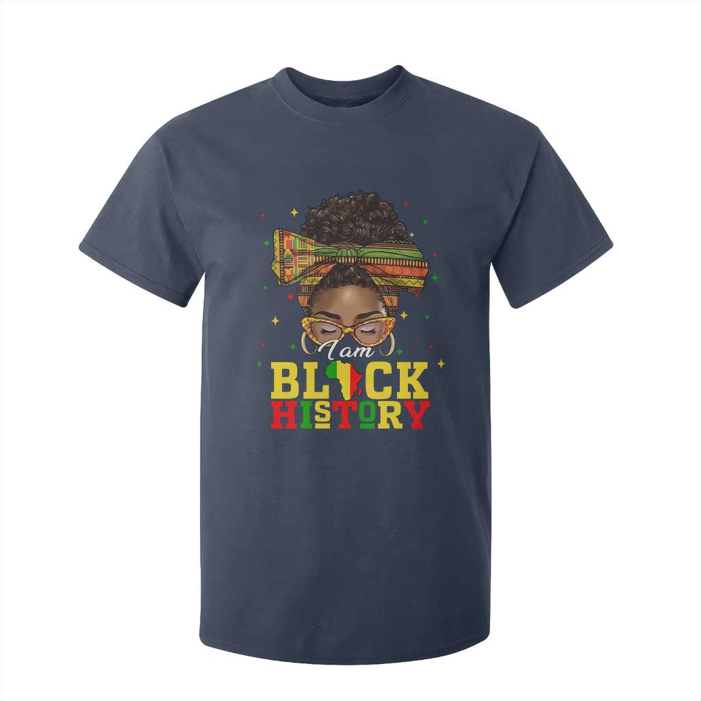 Black History Month T Shirt For Kid Messy Pun Afro African American TS14 Navy Print Your Wear