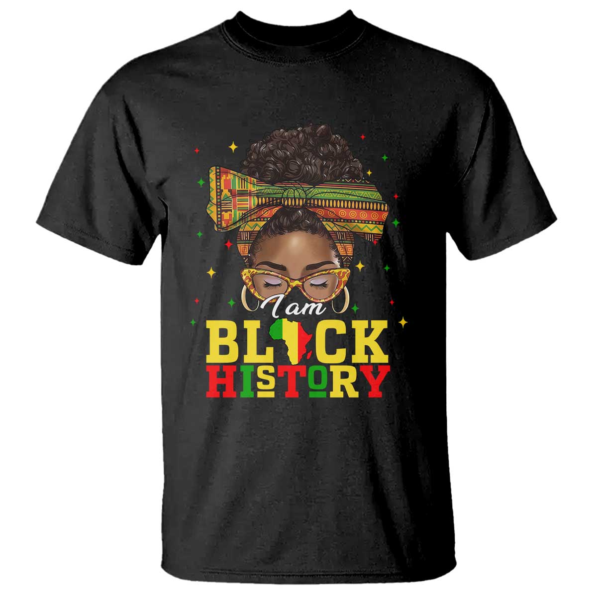 Black History Month T Shirt Messy Pun Afro African American TS14 Black Print Your Wear