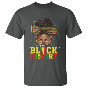 Black History Month T Shirt Messy Pun Afro African American TS14 Dark Heather Print Your Wear