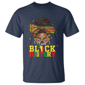 Black History Month T Shirt Messy Pun Afro African American TS14 Navy Print Your Wear