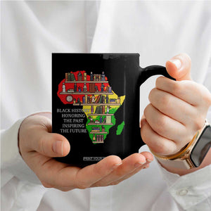 Black History Teacher Coffee Mug Black History Honoring The Past Inspiring The Future TS14 Print Your Wear