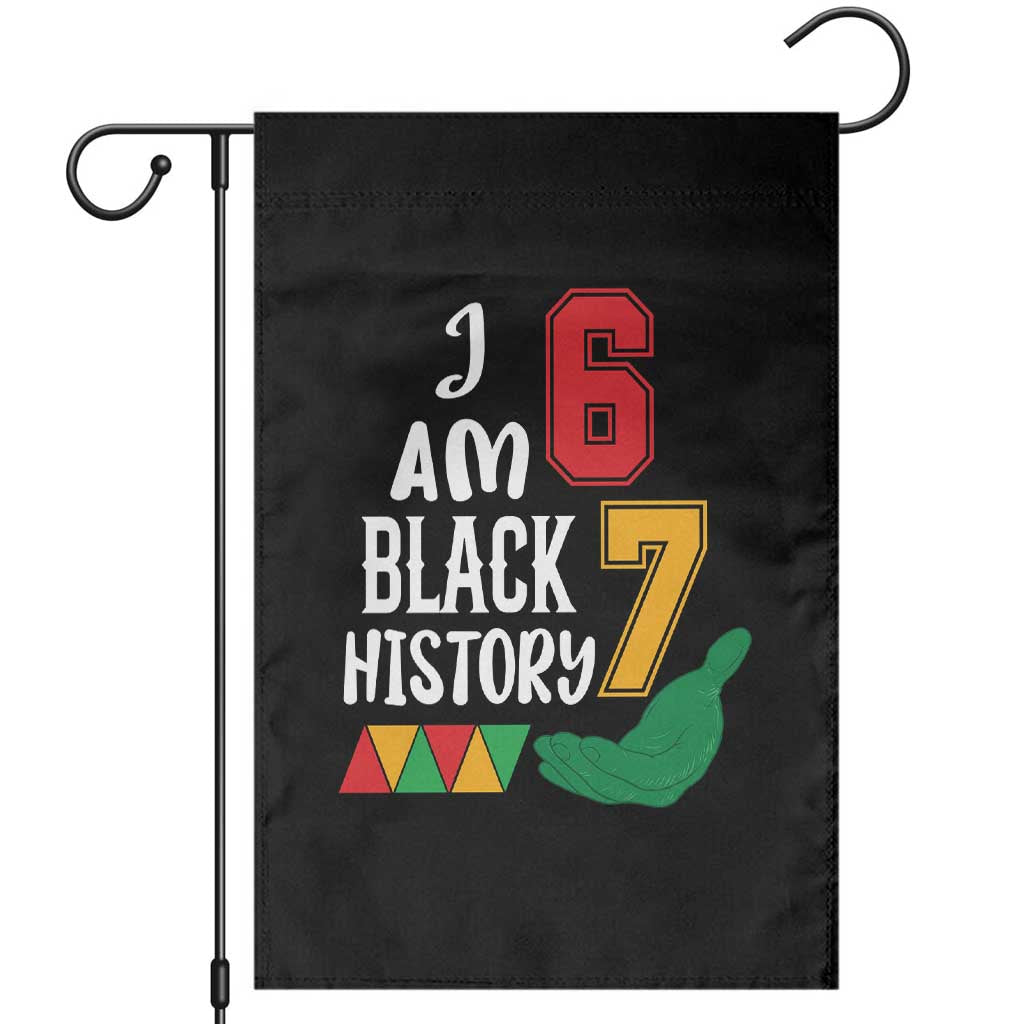 Funny Six Seven African American Garden Flag Black History Month TS14 Black Print Your Wear