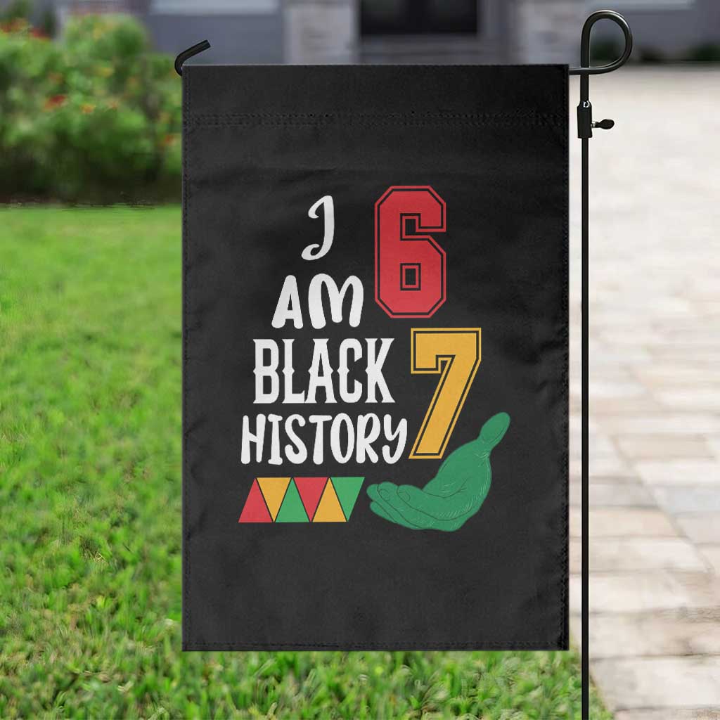 Funny Six Seven African American Garden Flag Black History Month TS14 Print Your Wear