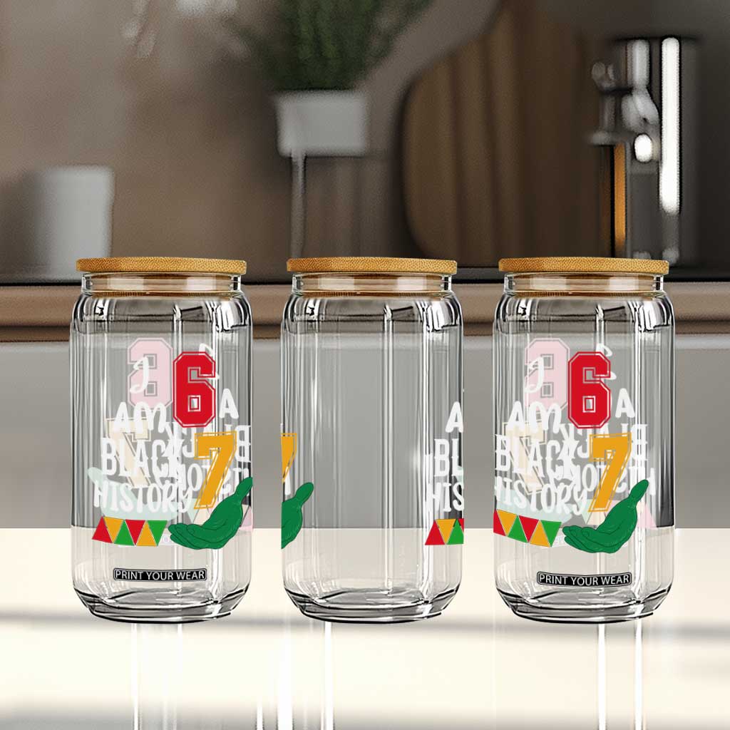 Funny Six Seven African American Glass Can Black History Month TS14 Print Your Wear