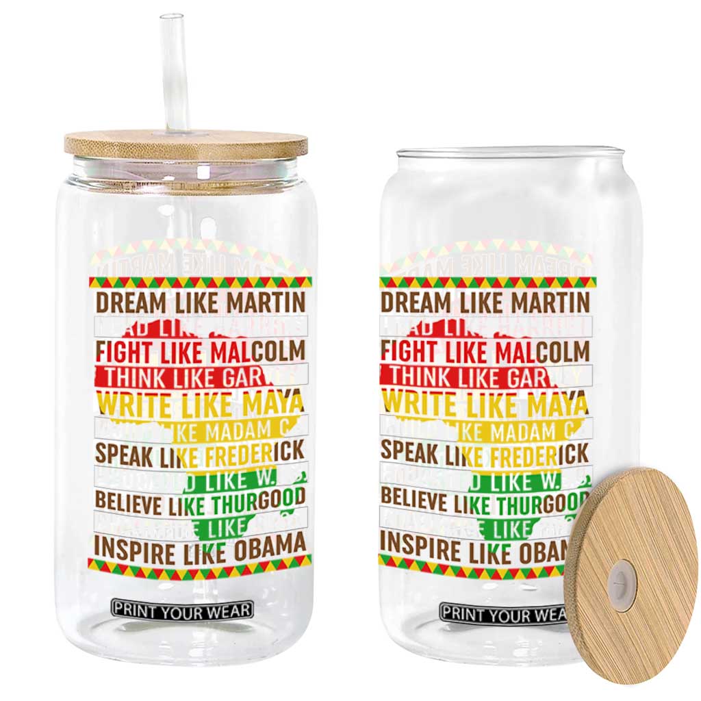 Black History Month Glass Can Dream Like Martin Lead Like Harriet TS14 Print Your Wear