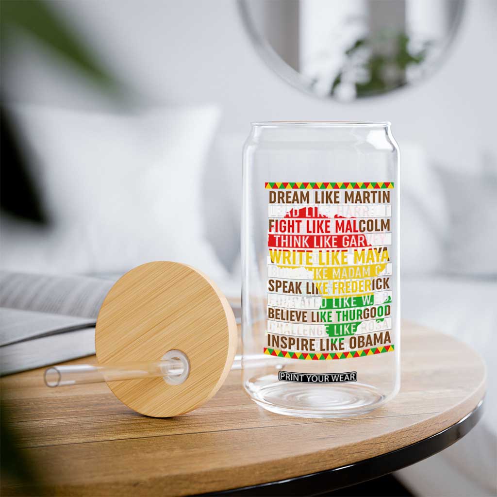 Black History Month Glass Can Dream Like Martin Lead Like Harriet TS14 Print Your Wear
