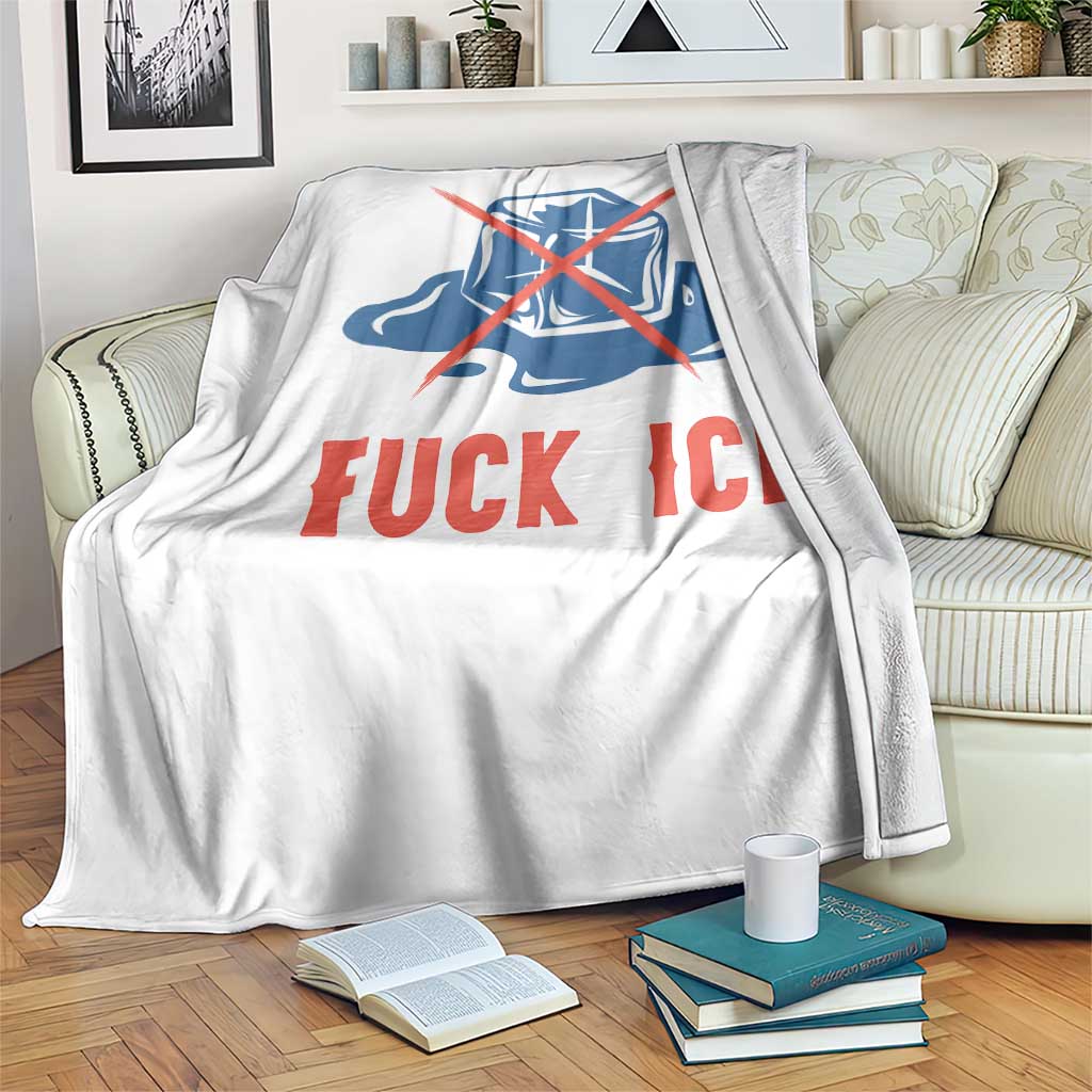 Ice Cube Anti ICE Immigration Human Rights Meme Throw Blanket TS14 Print Your Wear
