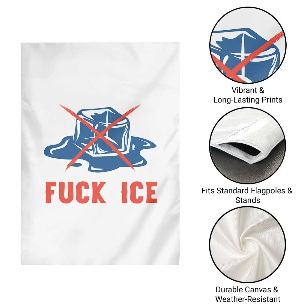Ice Cube Anti ICE Immigration Human Rights Meme Garden Flag TS14 Print Your Wear