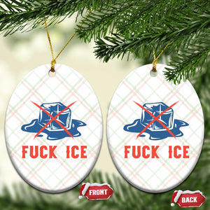 Ice Cube Anti ICE Immigration Human Rights Meme Ceramic Ornament TS14 Print Your Wear