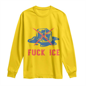 Ice Cube Anti ICE Immigration Human Rights Meme Long Sleeve Shirt TS14 Daisy Print Your Wear