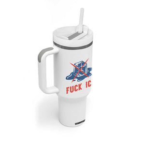 Ice Cube Anti ICE Immigration Human Rights Meme Tumbler With Handle TS14 Print Your Wear