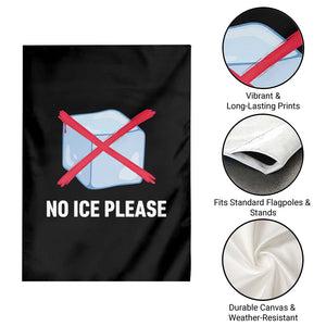 No Ice Please Garden Flag Ice Cube Anti ICE Deportation Human Rights Protest TS14 Print Your Wear