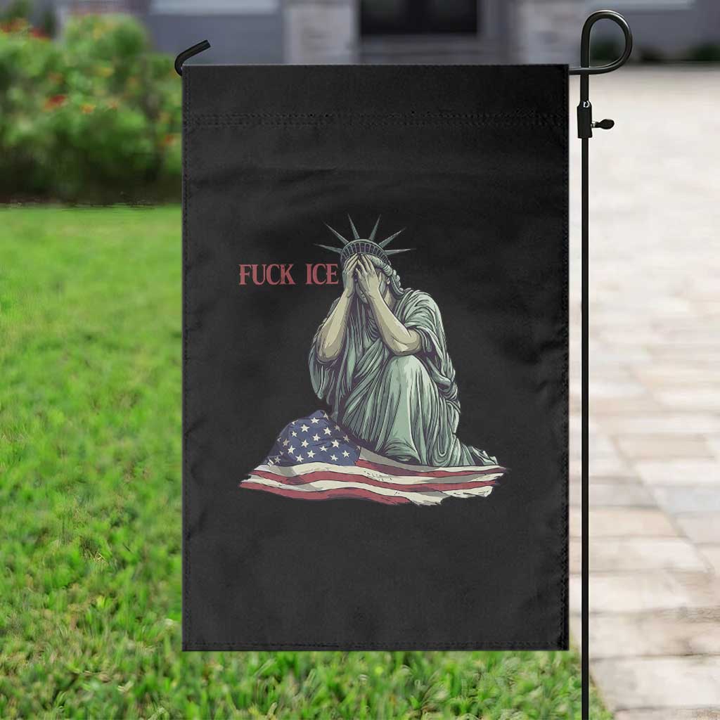 Statue of Liberty Anti ICE Deportation Human Rights Protest Garden Flag TS14 Print Your Wear