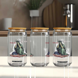 Statue of Liberty Anti ICE Deportation Human Rights Protest Glass Can TS14 Print Your Wear