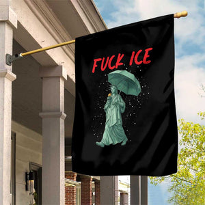 Statue of Liberty Crying Anti ICE Protest Meme Garden Flag TS14 Print Your Wear